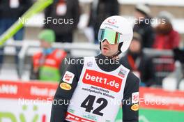 21.01.2023, Klingenthal, Germany (GER): Lukas Greiderer (AUT) - FIS world cup nordic combined men, individual gundersen HS140/10km, Klingenthal (GER). www.nordicfocus.com. © Volk/NordicFocus. Every downloaded picture is fee-liable.