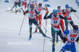 21.01.2023, Klingenthal, Germany (GER): Jakob Lange (GER) - FIS world cup nordic combined men, individual gundersen HS140/10km, Klingenthal (GER). www.nordicfocus.com. © Volk/NordicFocus. Every downloaded picture is fee-liable.
