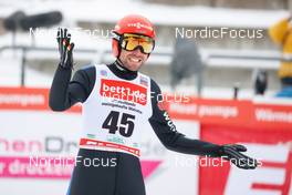 21.01.2023, Klingenthal, Germany (GER): Johannes Rydzek (GER) - FIS world cup nordic combined men, individual gundersen HS140/10km, Klingenthal (GER). www.nordicfocus.com. © Volk/NordicFocus. Every downloaded picture is fee-liable.