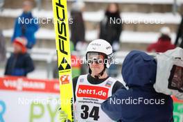 21.01.2023, Klingenthal, Germany (GER): Laurent Muhlethaler (FRA) - FIS world cup nordic combined men, individual gundersen HS140/10km, Klingenthal (GER). www.nordicfocus.com. © Volk/NordicFocus. Every downloaded picture is fee-liable.
