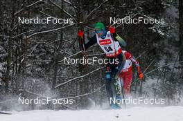 21.01.2023, Klingenthal, Germany (GER): Wendelin Thannheimer (GER) - FIS world cup nordic combined men, individual gundersen HS140/10km, Klingenthal (GER). www.nordicfocus.com. © Volk/NordicFocus. Every downloaded picture is fee-liable.