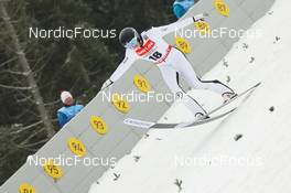 22.01.2023, Klingenthal, Germany (GER): Jared Shumate (USA) - FIS world cup nordic combined men, individual gundersen HS140/10km, Klingenthal (GER). www.nordicfocus.com. © Volk/NordicFocus. Every downloaded picture is fee-liable.