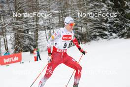 22.01.2023, Klingenthal, Germany (GER): Mario Seidl (AUT) - FIS world cup nordic combined men, individual gundersen HS140/10km, Klingenthal (GER). www.nordicfocus.com. © Volk/NordicFocus. Every downloaded picture is fee-liable.