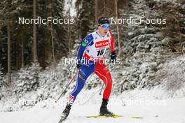 22.01.2023, Klingenthal, Germany (GER): Laurent Muhlethaler (FRA) - FIS world cup nordic combined men, individual gundersen HS140/10km, Klingenthal (GER). www.nordicfocus.com. © Volk/NordicFocus. Every downloaded picture is fee-liable.