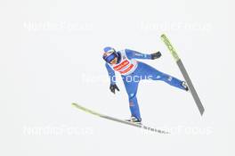 22.01.2023, Klingenthal, Germany (GER): Vinzenz Geiger (GER) - FIS world cup nordic combined men, individual gundersen HS140/10km, Klingenthal (GER). www.nordicfocus.com. © Volk/NordicFocus. Every downloaded picture is fee-liable.