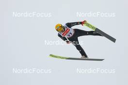 22.01.2023, Klingenthal, Germany (GER): Aaron Kostner (ITA) - FIS world cup nordic combined men, individual gundersen HS140/10km, Klingenthal (GER). www.nordicfocus.com. © Volk/NordicFocus. Every downloaded picture is fee-liable.