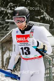 21.01.2023, Klingenthal, Germany (GER): Benjamin Loomis (USA) - FIS world cup nordic combined men, training, Klingenthal (GER). www.nordicfocus.com. © Volk/NordicFocus. Every downloaded picture is fee-liable.