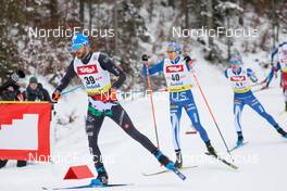 27.01.2023, Seefeld, Austria (AUT): Raffaele Buzzi (ITA) - FIS world cup nordic combined men, individual gundersen HS109/7.5km, Seefeld (AUT). www.nordicfocus.com. © Volk/NordicFocus. Every downloaded picture is fee-liable.