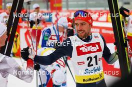 27.01.2023, Seefeld, Austria (AUT): Johannes Rydzek (GER) - FIS world cup nordic combined men, individual gundersen HS109/7.5km, Seefeld (AUT). www.nordicfocus.com. © Volk/NordicFocus. Every downloaded picture is fee-liable.