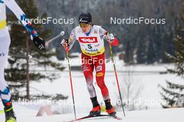 27.01.2023, Seefeld, Austria (AUT): Stefan Rettenegger (AUT) - FIS world cup nordic combined men, individual gundersen HS109/7.5km, Seefeld (AUT). www.nordicfocus.com. © Volk/NordicFocus. Every downloaded picture is fee-liable.
