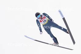 27.01.2023, Seefeld, Austria (AUT): Jared Shumate (USA) - FIS world cup nordic combined men, individual gundersen HS109/7.5km, Seefeld (AUT). www.nordicfocus.com. © Volk/NordicFocus. Every downloaded picture is fee-liable.