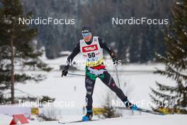 27.01.2023, Seefeld, Austria (AUT): Domenico Mariotti (ITA) - FIS world cup nordic combined men, individual gundersen HS109/7.5km, Seefeld (AUT). www.nordicfocus.com. © Volk/NordicFocus. Every downloaded picture is fee-liable.