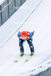 28.01.2023, Seefeld, Austria (AUT): Johannes Rydzek (GER) - FIS world cup nordic combined men, individual gundersen HS109/10km, Seefeld (AUT). www.nordicfocus.com. © Volk/NordicFocus. Every downloaded picture is fee-liable.