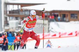 28.01.2023, Seefeld, Austria (AUT): Johannes Lamparter (AUT) - FIS world cup nordic combined men, individual gundersen HS109/10km, Seefeld (AUT). www.nordicfocus.com. © Volk/NordicFocus. Every downloaded picture is fee-liable.