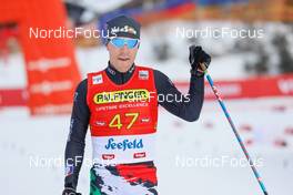 28.01.2023, Seefeld, Austria (AUT): Domenico Mariotti (ITA) - FIS world cup nordic combined men, individual gundersen HS109/10km, Seefeld (AUT). www.nordicfocus.com. © Volk/NordicFocus. Every downloaded picture is fee-liable.