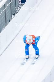 28.01.2023, Seefeld, Austria (AUT): Manuel Faisst (GER) - FIS world cup nordic combined men, individual gundersen HS109/10km, Seefeld (AUT). www.nordicfocus.com. © Volk/NordicFocus. Every downloaded picture is fee-liable.