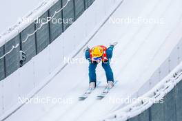 28.01.2023, Seefeld, Austria (AUT): Waltteri Karhumaa (FIN) - FIS world cup nordic combined men, individual gundersen HS109/10km, Seefeld (AUT). www.nordicfocus.com. © Volk/NordicFocus. Every downloaded picture is fee-liable.