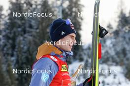 28.01.2023, Seefeld, Austria (AUT): Vinzenz Geiger (GER) - FIS world cup nordic combined men, individual gundersen HS109/10km, Seefeld (AUT). www.nordicfocus.com. © Volk/NordicFocus. Every downloaded picture is fee-liable.