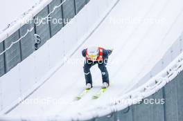 28.01.2023, Seefeld, Austria (AUT): Laurent Muhlethaler (FRA) - FIS world cup nordic combined men, individual gundersen HS109/10km, Seefeld (AUT). www.nordicfocus.com. © Volk/NordicFocus. Every downloaded picture is fee-liable.