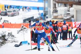 28.01.2023, Seefeld, Austria (AUT): Benjamin Loomis (USA) - FIS world cup nordic combined men, individual gundersen HS109/10km, Seefeld (AUT). www.nordicfocus.com. © Volk/NordicFocus. Every downloaded picture is fee-liable.