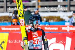 29.01.2023, Seefeld, Austria (AUT): Fabio Obermeyr (AUT) - FIS world cup nordic combined men, individual gundersen HS109/12.5km, Seefeld (AUT). www.nordicfocus.com. © Volk/NordicFocus. Every downloaded picture is fee-liable.