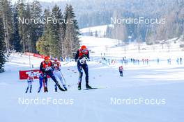 29.01.2023, Seefeld, Austria (AUT): Johannes Rydzek (GER) - FIS world cup nordic combined men, individual gundersen HS109/12.5km, Seefeld (AUT). www.nordicfocus.com. © Volk/NordicFocus. Every downloaded picture is fee-liable.