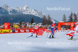 29.01.2023, Seefeld, Austria (AUT): Matteo Baud (FRA) - FIS world cup nordic combined men, individual gundersen HS109/12.5km, Seefeld (AUT). www.nordicfocus.com. © Volk/NordicFocus. Every downloaded picture is fee-liable.