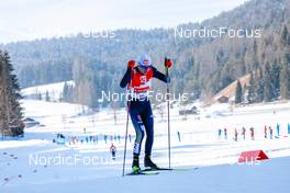 29.01.2023, Seefeld, Austria (AUT): Vinzenz Geiger (GER) - FIS world cup nordic combined men, individual gundersen HS109/12.5km, Seefeld (AUT). www.nordicfocus.com. © Volk/NordicFocus. Every downloaded picture is fee-liable.