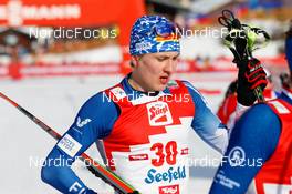 29.01.2023, Seefeld, Austria (AUT): Waltteri Karhumaa (FIN) - FIS world cup nordic combined men, individual gundersen HS109/12.5km, Seefeld (AUT). www.nordicfocus.com. © Volk/NordicFocus. Every downloaded picture is fee-liable.