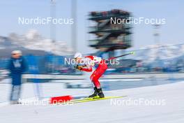 29.01.2023, Seefeld, Austria (AUT): Stefan Rettenegger (AUT) - FIS world cup nordic combined men, individual gundersen HS109/12.5km, Seefeld (AUT). www.nordicfocus.com. © Volk/NordicFocus. Every downloaded picture is fee-liable.