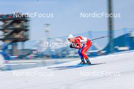 29.01.2023, Seefeld, Austria (AUT): Matteo Baud (FRA) - FIS world cup nordic combined men, individual gundersen HS109/12.5km, Seefeld (AUT). www.nordicfocus.com. © Volk/NordicFocus. Every downloaded picture is fee-liable.