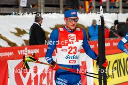 29.01.2023, Seefeld, Austria (AUT): Benjamin Loomis (USA) - FIS world cup nordic combined men, individual gundersen HS109/12.5km, Seefeld (AUT). www.nordicfocus.com. © Volk/NordicFocus. Every downloaded picture is fee-liable.