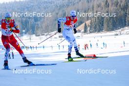 29.01.2023, Seefeld, Austria (AUT): Andreas Skoglund (NOR) - FIS world cup nordic combined men, individual gundersen HS109/12.5km, Seefeld (AUT). www.nordicfocus.com. © Volk/NordicFocus. Every downloaded picture is fee-liable.