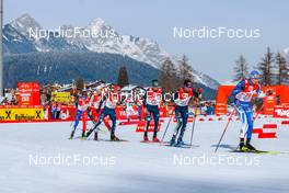 29.01.2023, Seefeld, Austria (AUT): Fabian Riessle (GER) - FIS world cup nordic combined men, individual gundersen HS109/12.5km, Seefeld (AUT). www.nordicfocus.com. © Volk/NordicFocus. Every downloaded picture is fee-liable.