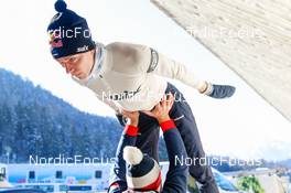29.01.2023, Seefeld, Austria (AUT): Kristjan Ilves (EST) - FIS world cup nordic combined men, individual gundersen HS109/12.5km, Seefeld (AUT). www.nordicfocus.com. © Volk/NordicFocus. Every downloaded picture is fee-liable.