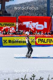 29.01.2023, Seefeld, Austria (AUT): Lukas Greiderer (AUT) - FIS world cup nordic combined men, individual gundersen HS109/12.5km, Seefeld (AUT). www.nordicfocus.com. © Volk/NordicFocus. Every downloaded picture is fee-liable.