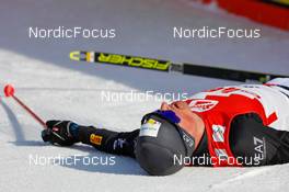 29.01.2023, Seefeld, Austria (AUT): Samuel Costa (ITA) - FIS world cup nordic combined men, individual gundersen HS109/12.5km, Seefeld (AUT). www.nordicfocus.com. © Volk/NordicFocus. Every downloaded picture is fee-liable.
