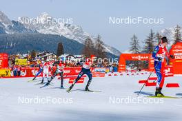 29.01.2023, Seefeld, Austria (AUT): Eric Frenzel (GER) - FIS world cup nordic combined men, individual gundersen HS109/12.5km, Seefeld (AUT). www.nordicfocus.com. © Volk/NordicFocus. Every downloaded picture is fee-liable.
