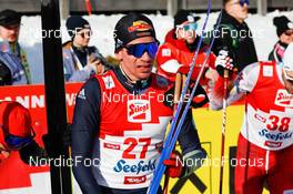 29.01.2023, Seefeld, Austria (AUT): Jakob Lange (GER) - FIS world cup nordic combined men, individual gundersen HS109/12.5km, Seefeld (AUT). www.nordicfocus.com. © Volk/NordicFocus. Every downloaded picture is fee-liable.