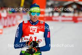29.01.2023, Seefeld, Austria (AUT): Gasper Brecl (SLO) - FIS world cup nordic combined men, individual gundersen HS109/12.5km, Seefeld (AUT). www.nordicfocus.com. © Volk/NordicFocus. Every downloaded picture is fee-liable.