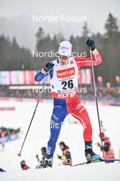 04.02.2023, Oberstdorf, Germany (GER): Antoine Gerard (FRA) - FIS world cup nordic combined men, individual gundersen HS137/10km, Oberstdorf (GER). www.nordicfocus.com. © Reichert/NordicFocus. Every downloaded picture is fee-liable.
