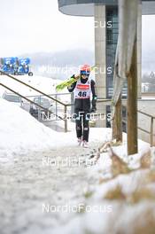 04.02.2023, Oberstdorf, Germany (GER): Julian Schmid (GER) - FIS world cup nordic combined men, individual gundersen HS137/10km, Oberstdorf (GER). www.nordicfocus.com. © Reichert/NordicFocus. Every downloaded picture is fee-liable.