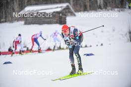 05.02.2023, Oberstdorf, Germany (GER): Julian Schmid (GER) - FIS world cup nordic combined men, individual gundersen HS137/10km, Oberstdorf (GER). www.nordicfocus.com. © Reichert/NordicFocus. Every downloaded picture is fee-liable.