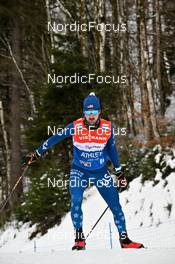 03.02.2023, Oberstdorf, Germany (GER): Grant Andrews (USA) - FIS world cup nordic combined men, training, Oberstdorf (GER). www.nordicfocus.com. © Reichert/NordicFocus. Every downloaded picture is fee-liable.