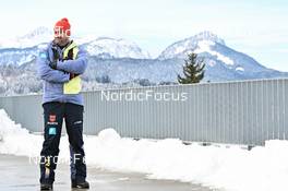 03.02.2023, Oberstdorf, Germany (GER): Herrmann Weinbuch (GER) - FIS world cup nordic combined men, training, Oberstdorf (GER). www.nordicfocus.com. © Reichert/NordicFocus. Every downloaded picture is fee-liable.