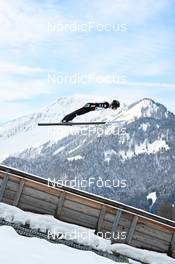03.02.2023, Oberstdorf, Germany (GER): Antoine Gerard (FRA) - FIS world cup nordic combined men, training, Oberstdorf (GER). www.nordicfocus.com. © Reichert/NordicFocus. Every downloaded picture is fee-liable.
