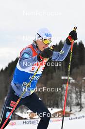 03.02.2023, Oberstdorf, Germany (GER): Manuel Faisst (GER) - FIS world cup nordic combined men, training, Oberstdorf (GER). www.nordicfocus.com. © Reichert/NordicFocus. Every downloaded picture is fee-liable.