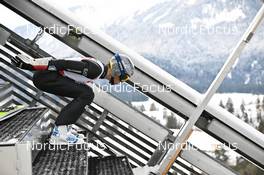 03.02.2023, Oberstdorf, Germany (GER): Samuel Costa (ITA) - FIS world cup nordic combined men, training, Oberstdorf (GER). www.nordicfocus.com. © Reichert/NordicFocus. Every downloaded picture is fee-liable.
