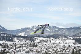 03.02.2023, Oberstdorf, Germany (GER): Aaron Kostner (ITA) - FIS world cup nordic combined men, training, Oberstdorf (GER). www.nordicfocus.com. © Reichert/NordicFocus. Every downloaded picture is fee-liable.