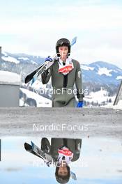 03.02.2023, Oberstdorf, Germany (GER): Stephen Schumann (USA) - FIS world cup nordic combined men, training, Oberstdorf (GER). www.nordicfocus.com. © Reichert/NordicFocus. Every downloaded picture is fee-liable.